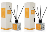2x Set DOCKS Raumduft Stäbchen Lufterfrischer Duftstäbchen AMBER 220ml
