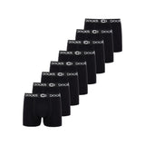 8 - 24er Pack Boxershorts Baumwolle Herren Unterhose Schwarz Bequem Männer Boxer