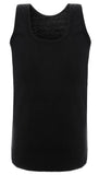 4er Pack Herren Unterhemd Achselhemd Tanktop 100% Baumwolle Schwarz XL