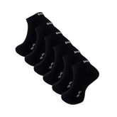 6–24 Paar DOCKS Sneaker Socken Baumwolle Atmungsaktive Damen & Herren schwarz 43-46 6er Pack