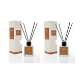 2er Set DOCKS Raumduft Set 110ml Diffuser mit Duftstäbchen – Lufterfrischer Duft Sinn für Luxus