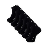 6–24 Paar DOCKS Sneaker Socken Baumwolle Atmungsaktive Damen & Herren schwarz