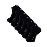 6–24 Paar DOCKS Sneaker Socken Baumwolle Atmungsaktive Damen & Herren schwarz