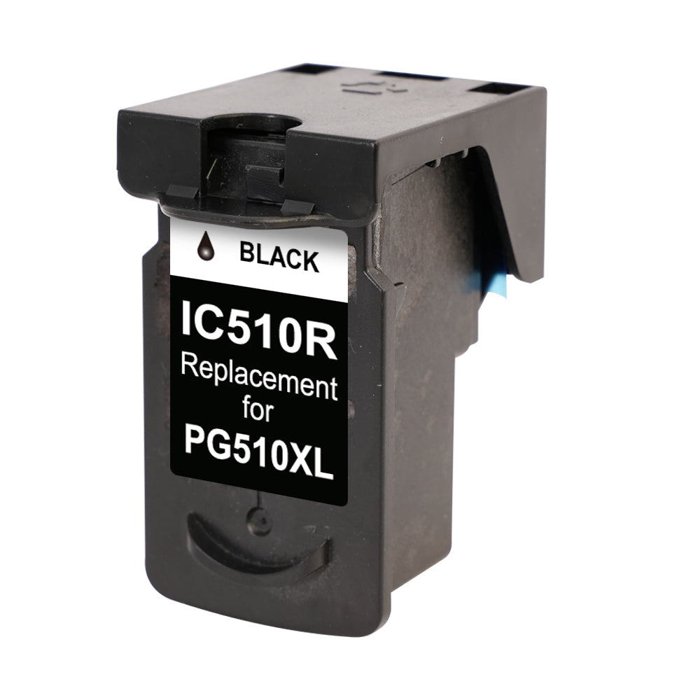 Tintenpatrone kompatibel für Canon PG510 Pixma iP2700/2702
Pixma MP230/235/240/250/252/260/270/272/280/282/330/480/490/492/495/499
Pixma MX320/330/340/350/360/410/420 in Schwarz