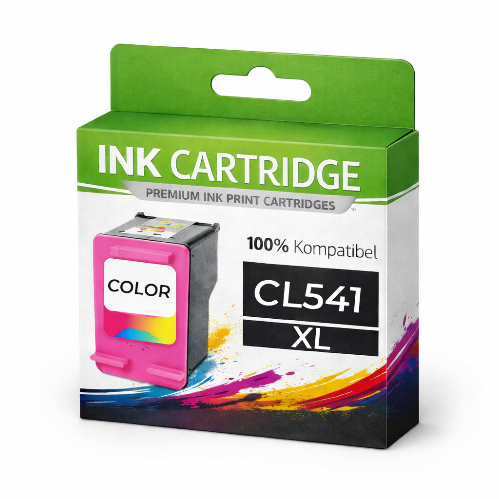Tintenpatrone kompatibel für Canon CL541 XL Pixma MG2150/2250/2255/3100/3150/3155/3200/3250/3350/3500/3550/3600/3650 /4150/4250      Pixma MX375/395/435/455/475/515/525/535   Pixma TS5150/5151 in