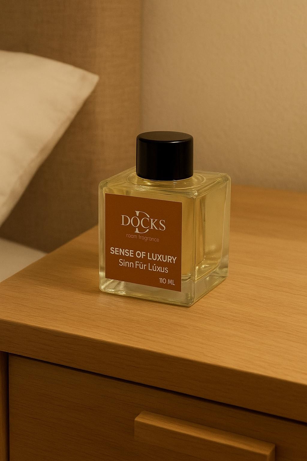 2er Set DOCKS Raumduft Set 110ml Diffuser mit Duftstäbchen – Lufterfrischer Duft