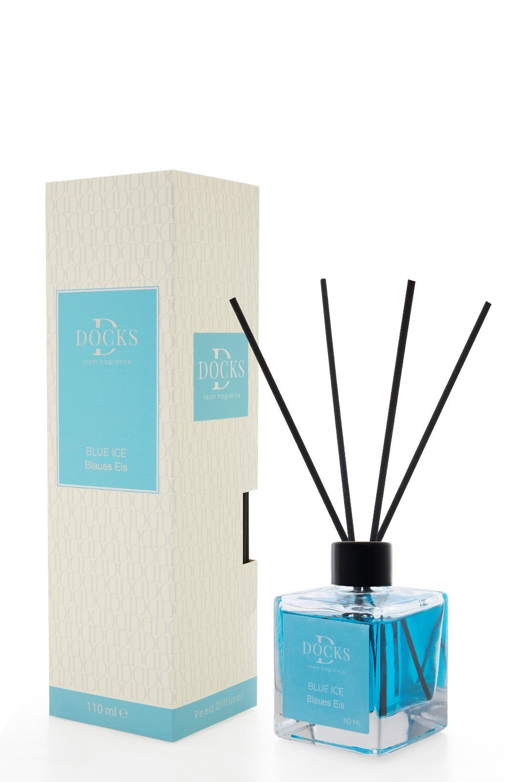 2x Set DOCKS Raumduft Stäbchen Lufterfrischer Duftstäbchen BLAUES EIS 220ml