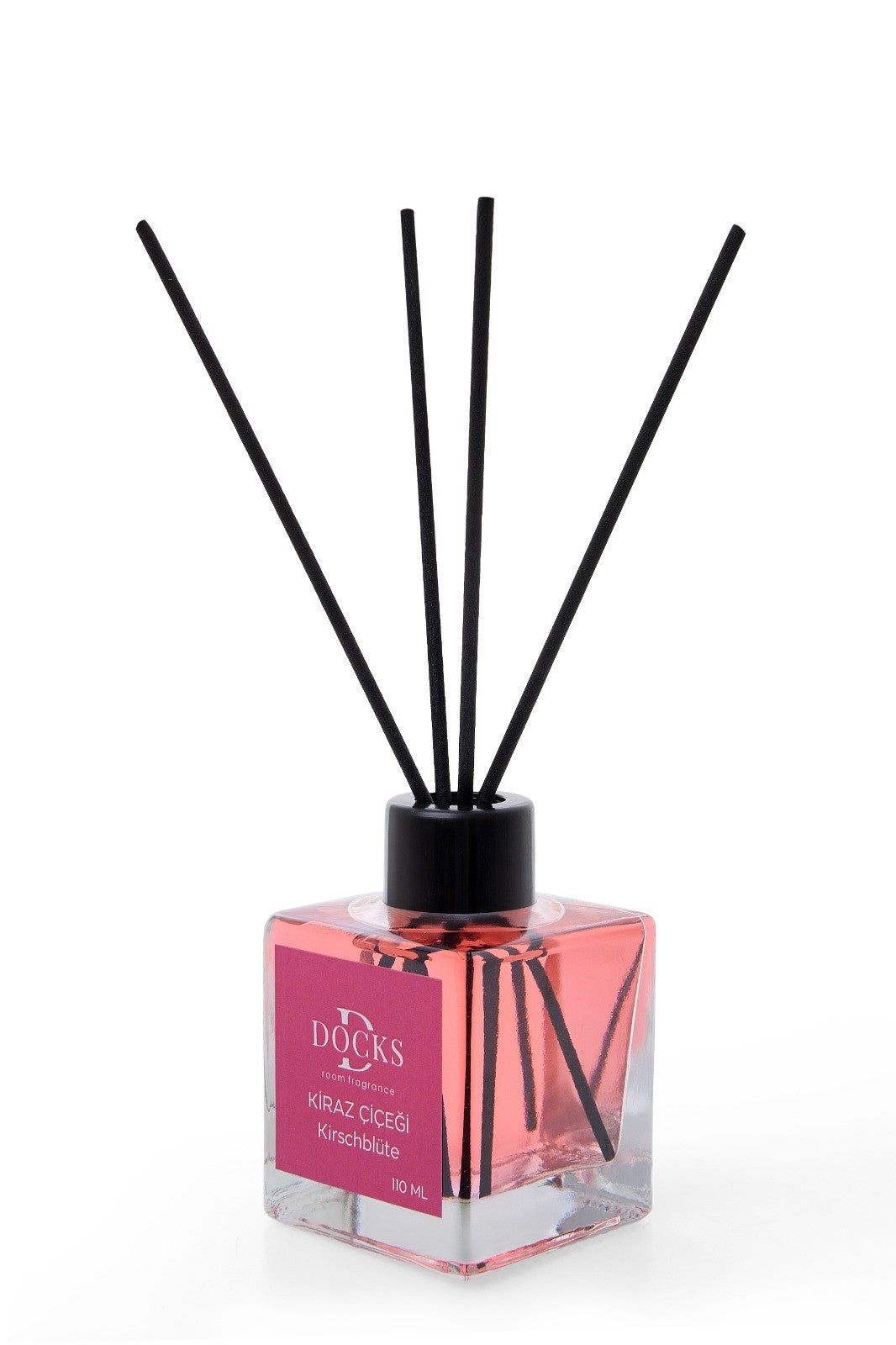 2er Set DOCKS Raumduft Set 110ml Diffuser mit Duftstäbchen – Lufterfrischer Duft Mango