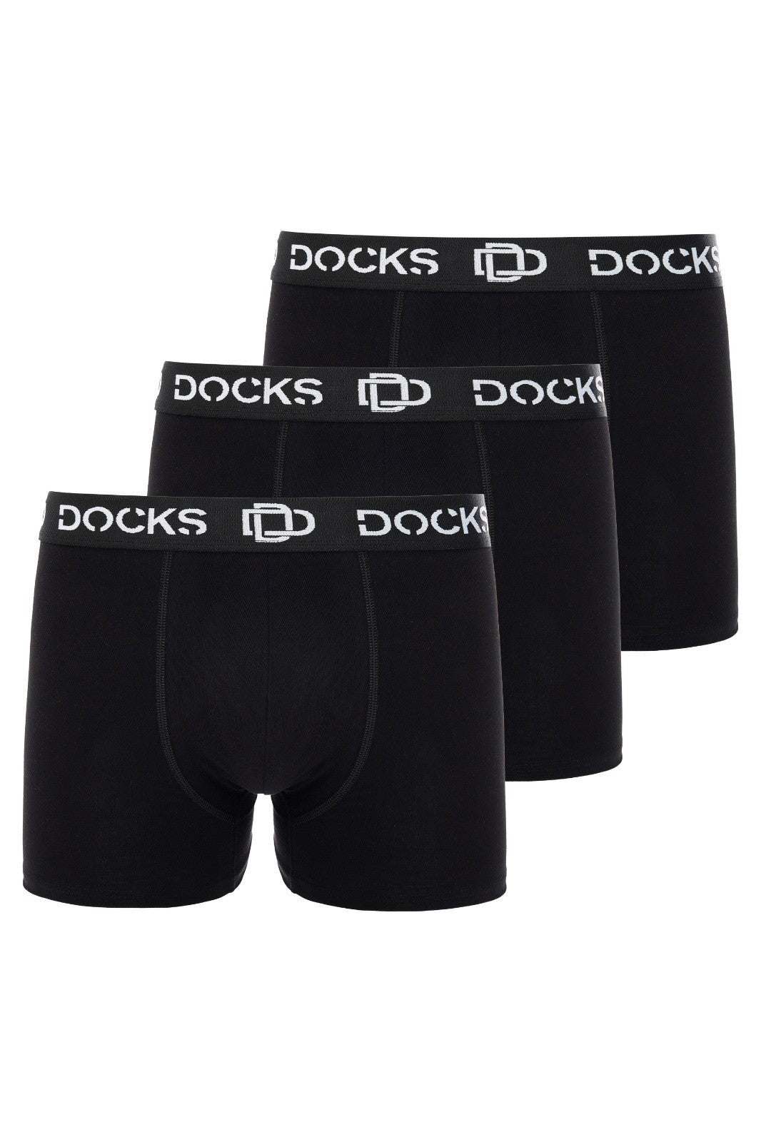4er Pack Boxershorts Baumwolle Herren Unterhose Schwarz Bequem Männer Boxer Schwarz XXXL 16er Pack