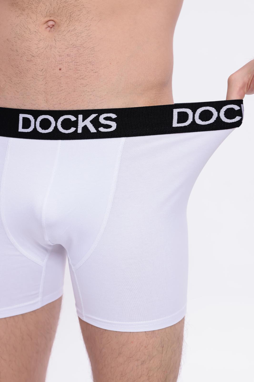 4er Pack Boxershorts Herren Baumwolle Unterhose 2x Weiß + 2x Schwarz Gr. M