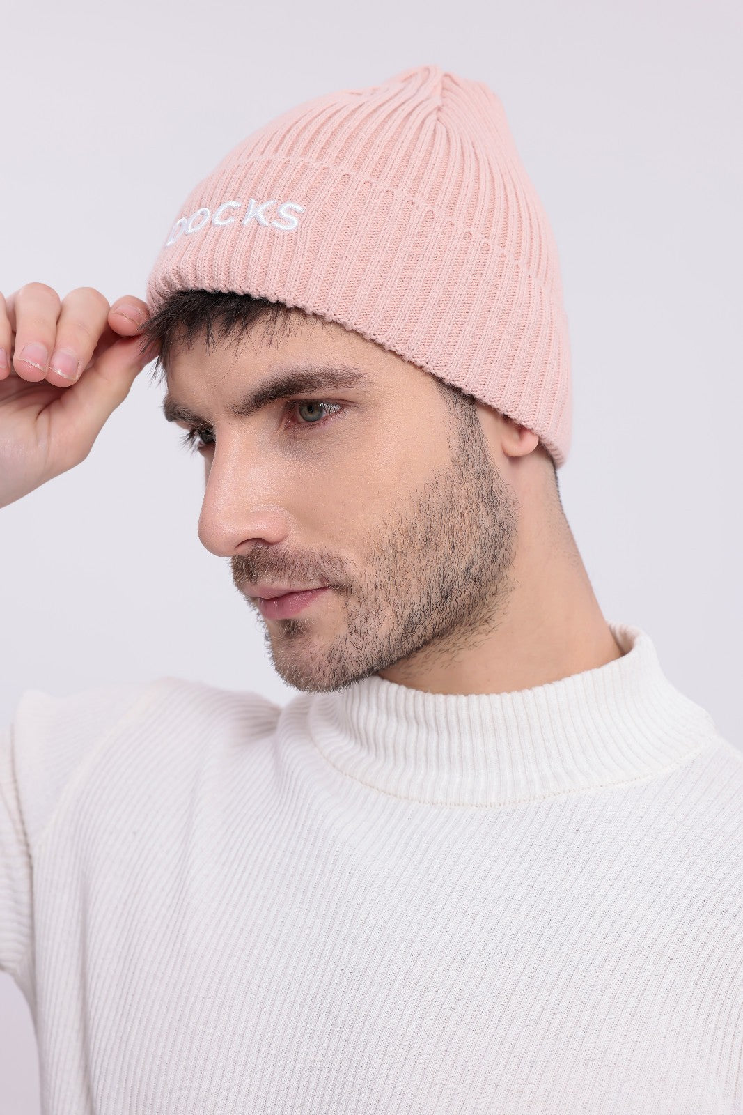 Mütze Beanie Wintermütze Strickmütze Sportmütze Warme Mütze Unisex, Rosa