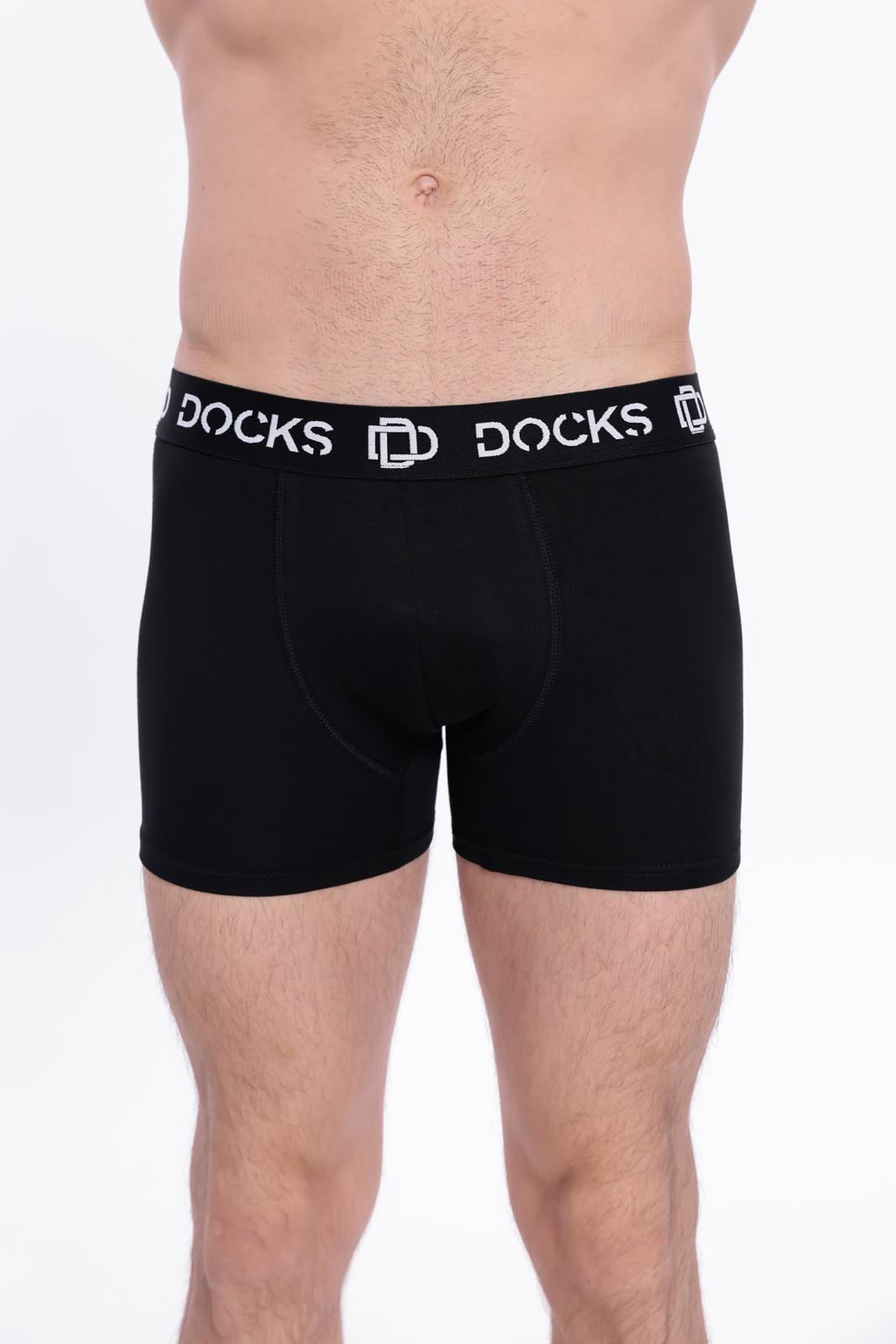 4er Pack Boxershorts Herren Baumwolle Unterhose 2x Grau + 2x Schwarz Gr. M