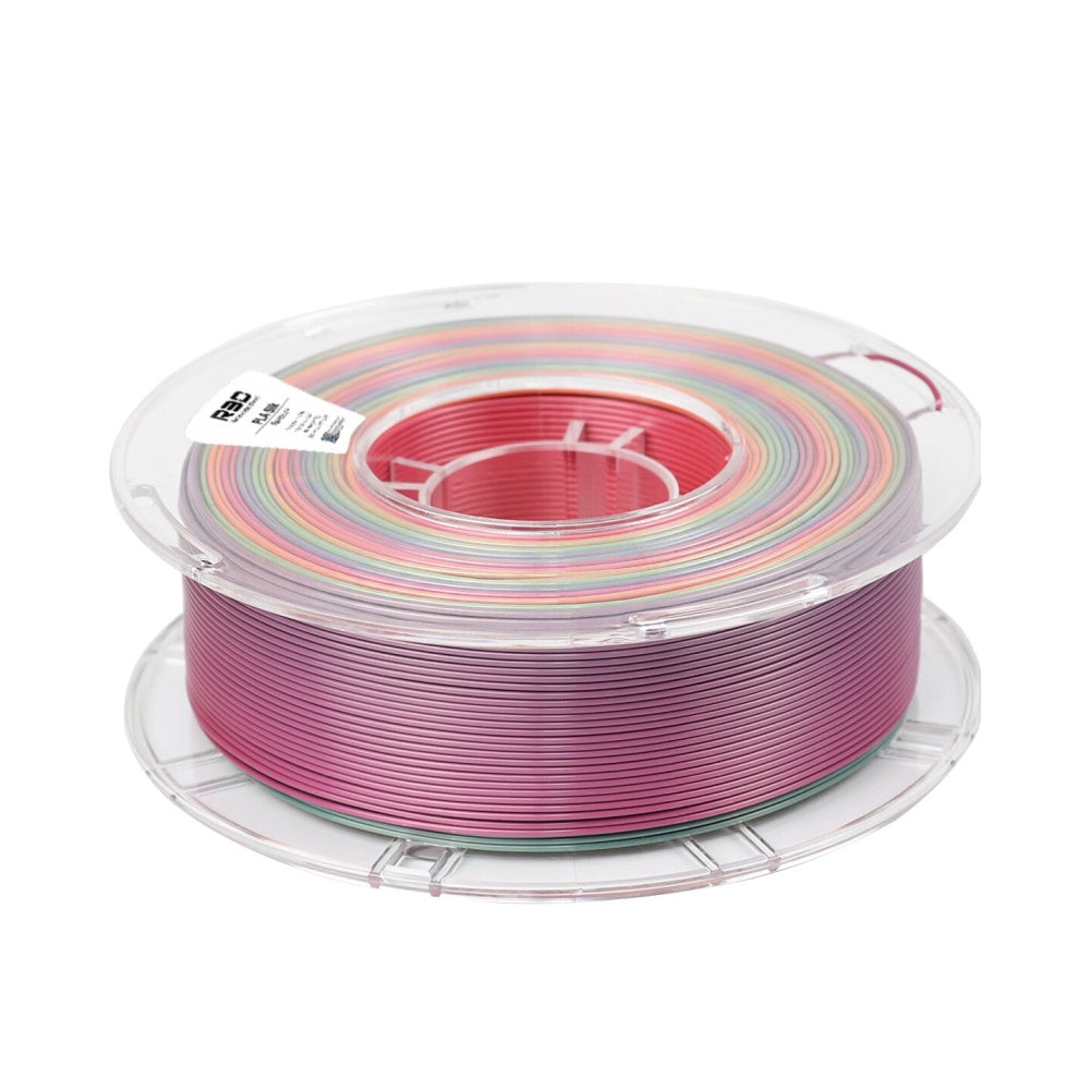 2in1 SILK PLA Filament für 3D Drucker | Zweifarbig Special Magic Effekt - NEU 3DPLady Silk Filament 1 kg Silk Rainbow