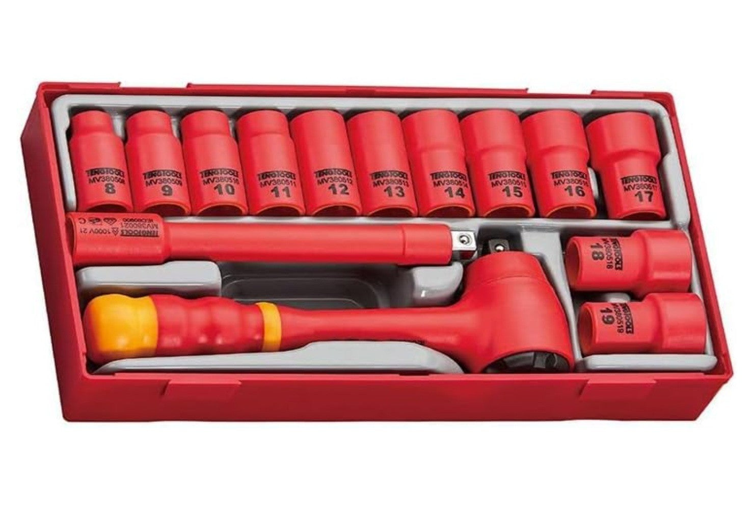 Tengtools Isolierte Steckschlüssel-Set