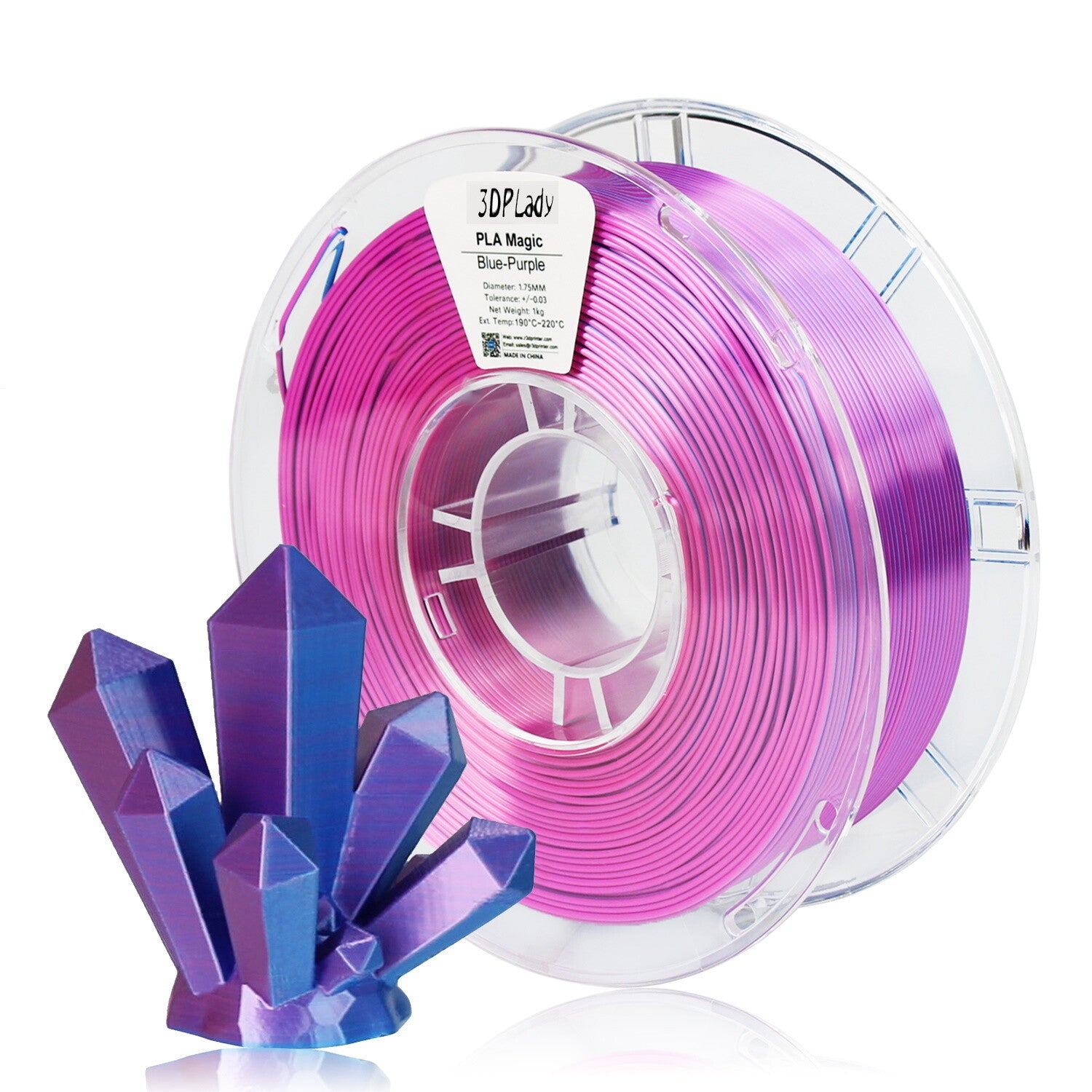 2in1 SILK PLA Filament für 3D Drucker | Zweifarbig Special Magic Effekt - NEU