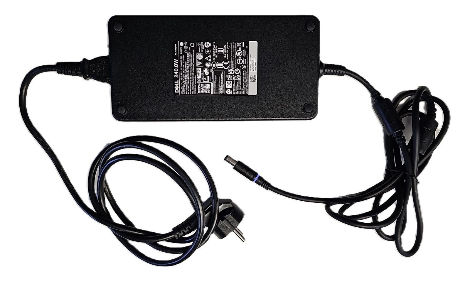 Original DELL Netzteil 19,5V 12,31A 240Watt Laptop Ladegerät, mit Stromkabel