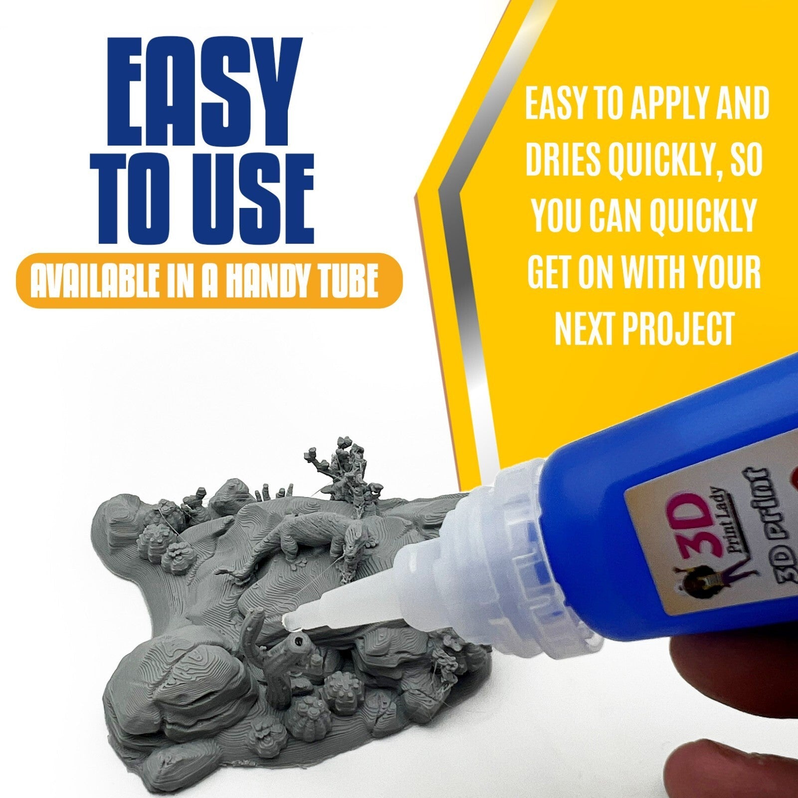 3D Drucker Kleber (Kunstoff) Sekundenkleber  für das kleben von 3D Objekten