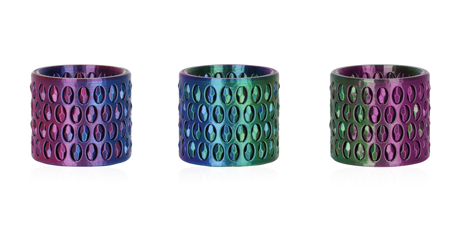 3in1 SILK PLA Filament für 3D Drucker | Dreifarbig Special Magic Effekt - NEU