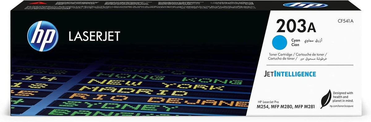 Original HP 203A Tonerkartusche Cyan (Blau)