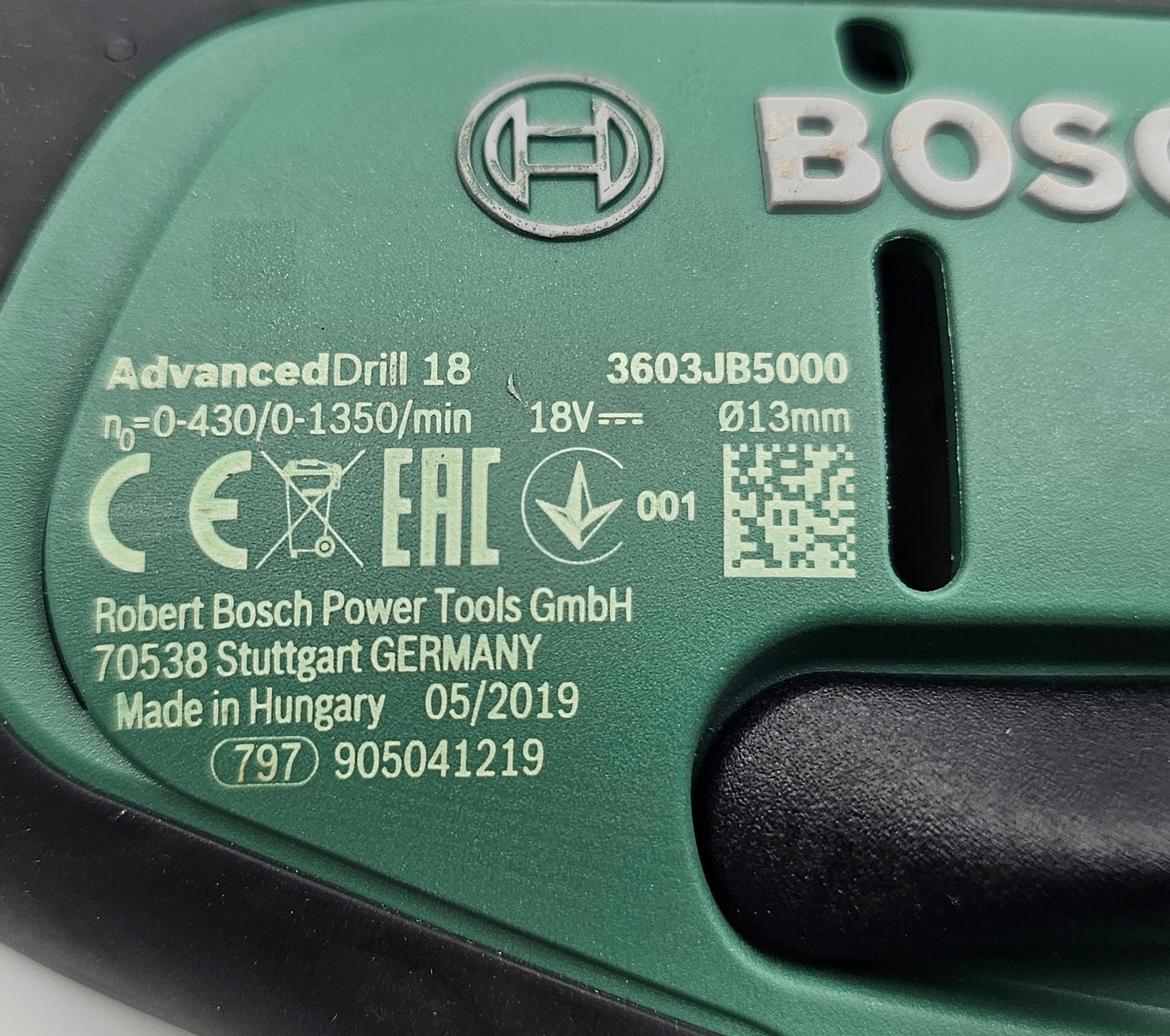 Bosch AdvancedDrill 18 Akku-Bohrschrauber -  B-Ware / 2. Wahl