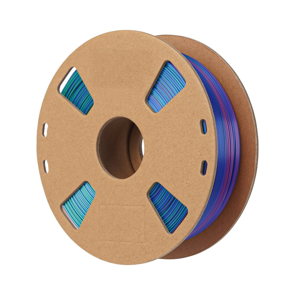 3in1 SILK PLA Filament für 3D Drucker | Dreifarbig Special Magic Effekt - NEU 3DPLady Silk Filament 1 kg Red-Blue-Green