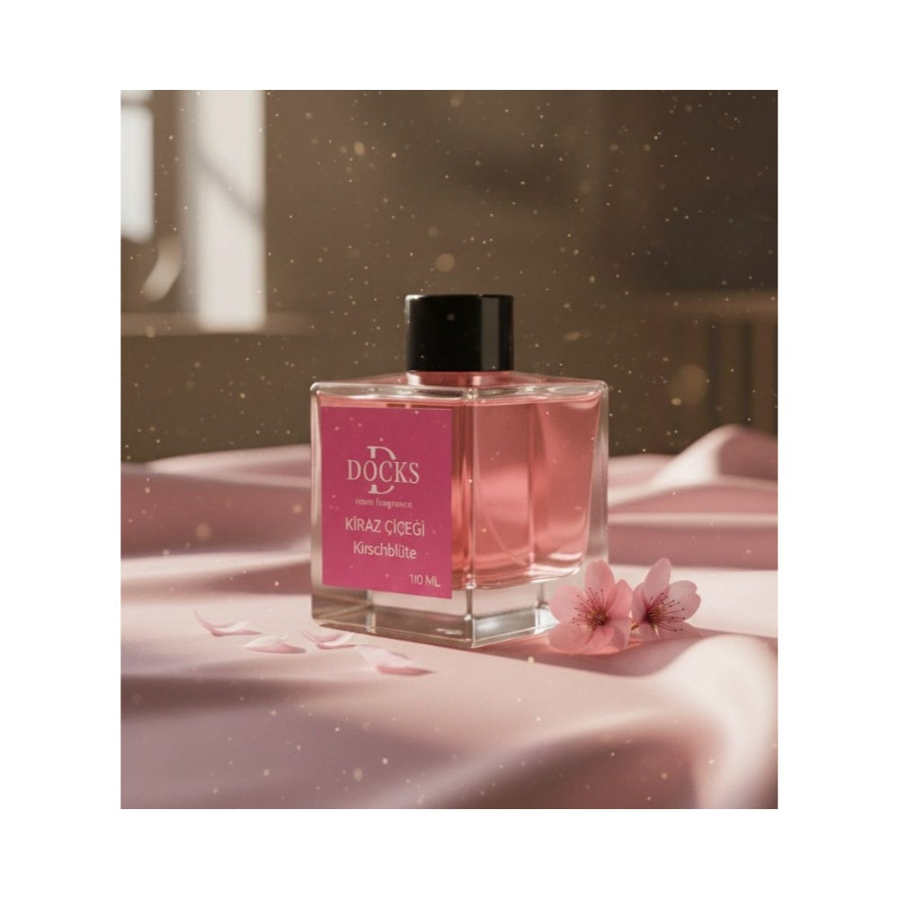 2er Set DOCKS Raumduft Set 110ml Diffuser mit Duftstäbchen – Lufterfrischer Duft