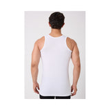 4er Pack Herren Unterhemd Achselhemd Tanktop 100% Baumwolle Weiß