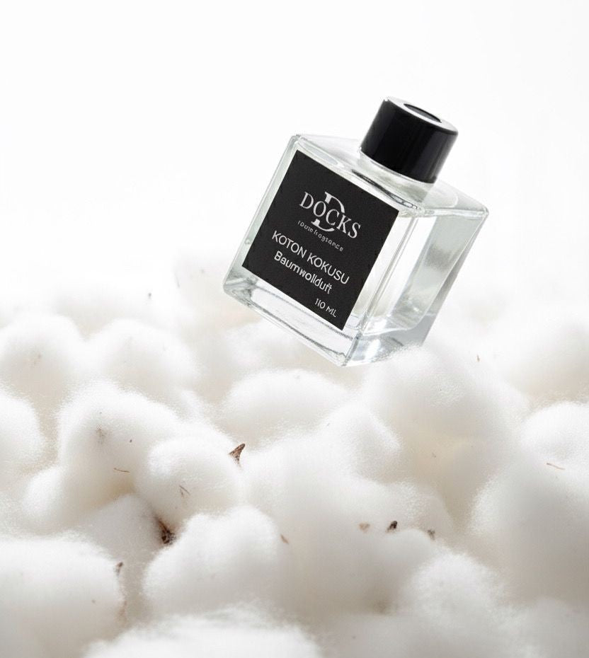 2er Set DOCKS Raumduft Set 110ml Diffuser mit Duftstäbchen – Lufterfrischer Duft Mango