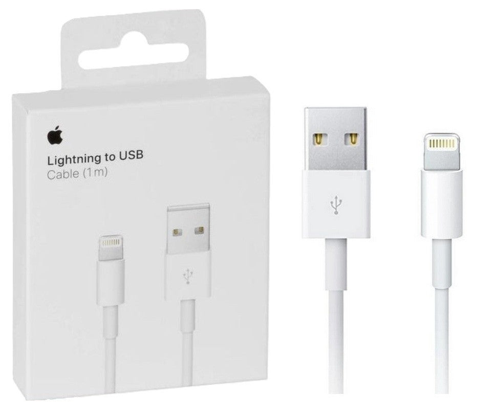 Original Apple USB Lightning Ladekabel 1m iPhone 6 7 8 10 X 11 12 13 14 Pro Max