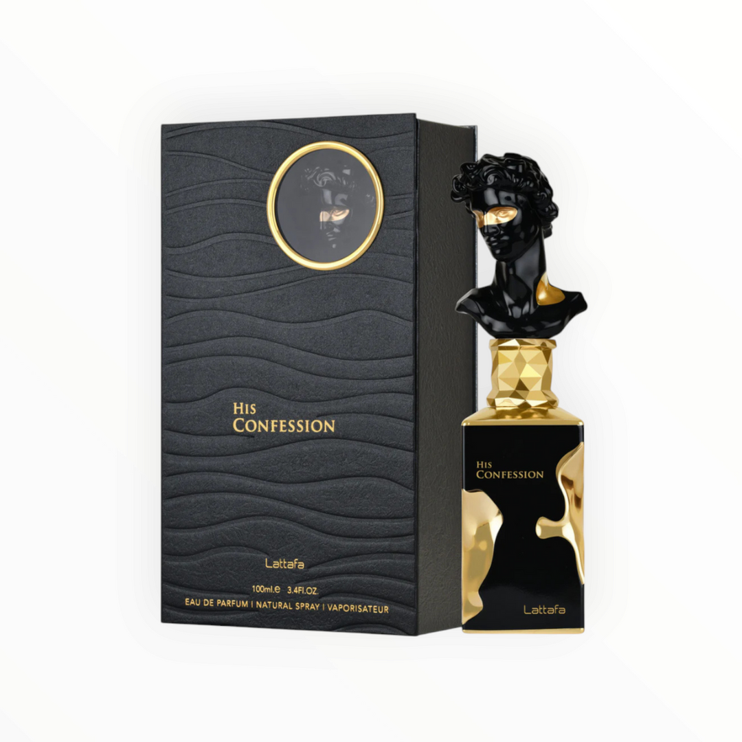 Lattafa His Confession Eau de Parfum 100ml – Intensiver Herrenduft für Selbstbewusstsein
