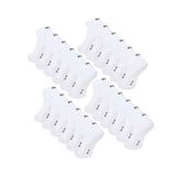 6–24 Paar DOCKS Sneaker Socken Baumwolle Atmungsaktive Damen & Herren weiß 39-42 24er Pack