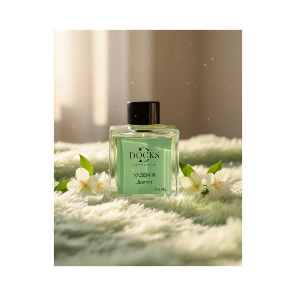 2er Set DOCKS Raumduft Set 110ml Diffuser mit Duftstäbchen – Lufterfrischer Duft