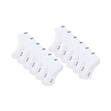 6–24 Paar DOCKS Sneaker Socken Baumwolle Atmungsaktive Damen & Herren weiß 43-46 12er Pack