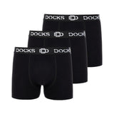8 - 24er Pack Boxershorts Baumwolle Herren Unterhose Schwarz Bequem Männer Boxer