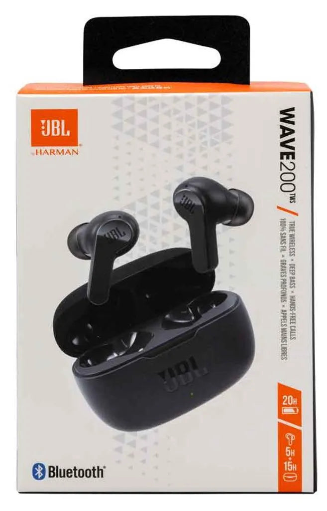JBL Wave 200TWS Wireless-Kopfhörer mit Mikrofon Schwarz