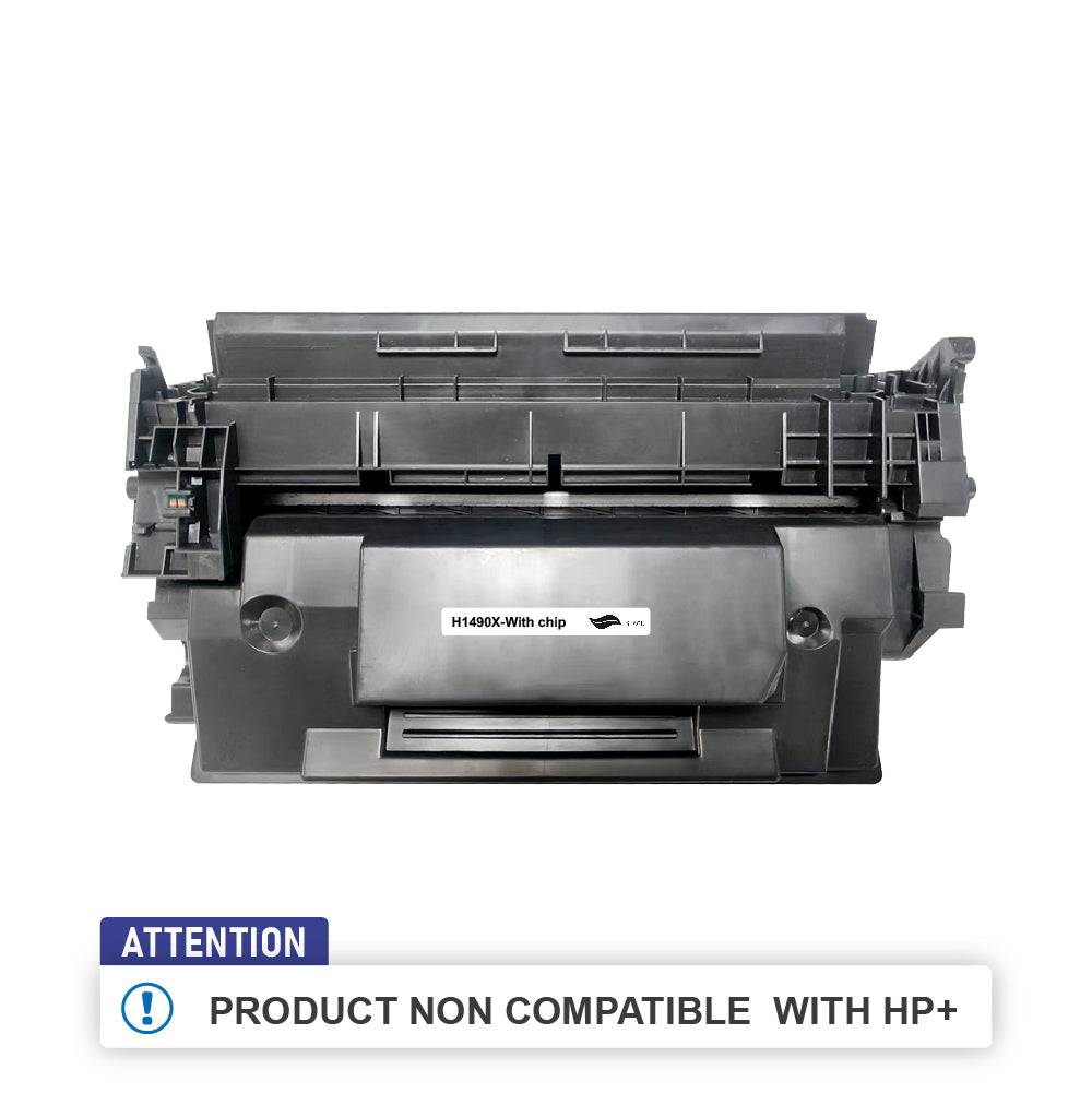 Kompatible Toner für HP W1490X(149X);NON COMPATIBLE WITH HP+ Schwarz Kompatible Tonerkartusche 9.500 Seiten