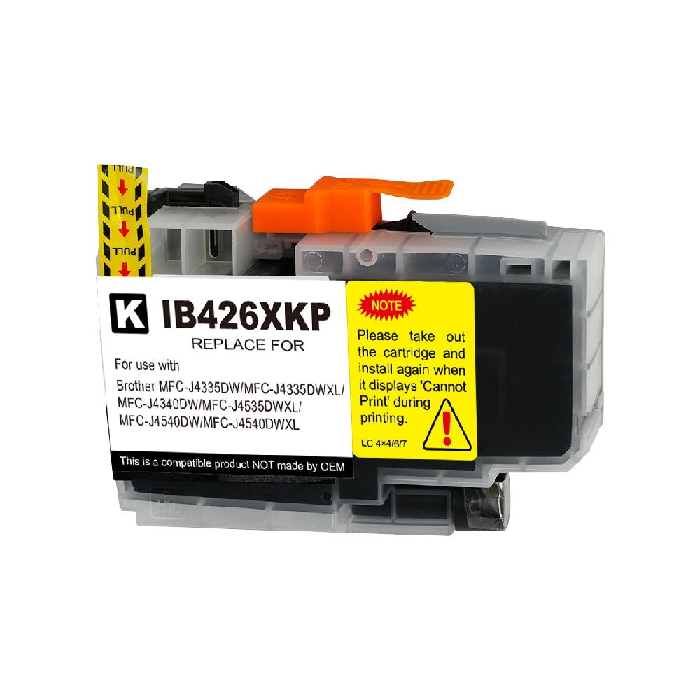 Kompatible Toner für Brother LC426XLY Gelb Kompatible Inkjet cartridge 5.000 Seiten