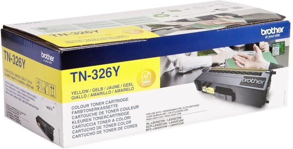 Brother TN-326Y Gelb Original Tonerkassette