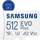 Samsung EVO Plus 512 GB microSDXC MB-MC512SA 130 MB/s inklusive SD-Adapter
