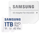 Samsung EVO Plus microSDXC 1 TB MB-MC1T0SA – 130 MB/s inklusive SD-Adapter