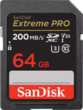 SanDisk Extreme PRO SDXC 64GB UHS-I V30 – bis zu 200 MB/s